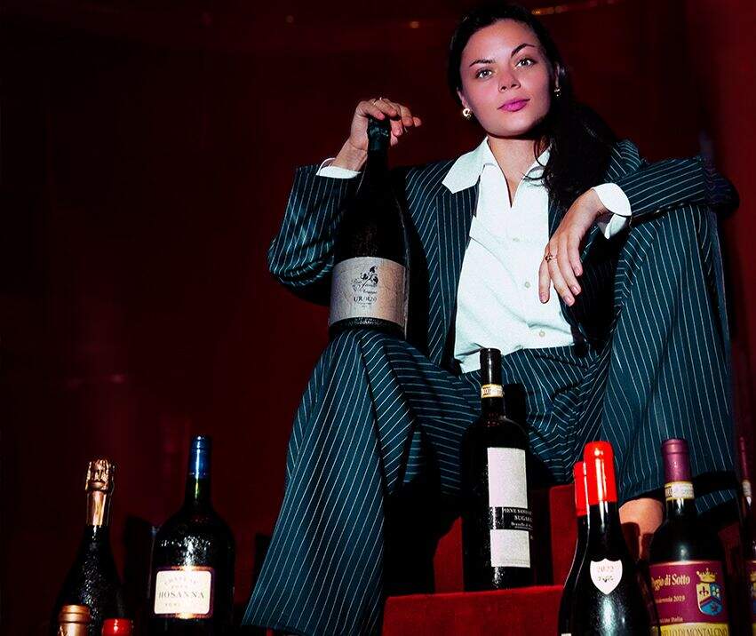 Bar Dali Head Sommelier with curated wine selection - expertise and elegance